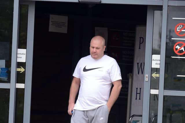 Darren Tyler admitted to posting the offensive comment at South Tyneside Magistrates' Court.
