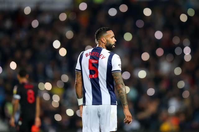West Brom defender Kyle Bartley has extended his stay at the Hawthorns and could feature against Sunderland on Monday night (Photo by Ashley Allen/Getty Images)