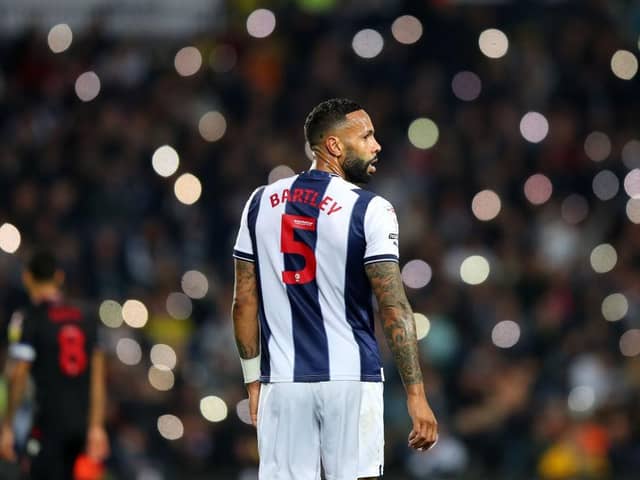 West Brom defender Kyle Bartley has extended his stay at the Hawthorns and could feature against Sunderland on Monday night (Photo by Ashley Allen/Getty Images)