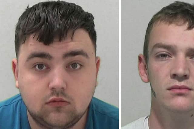 Anthony Keating and Louis Whelan have been found guilty of murder after subjecting their victim to a 'savage' attack before dumping him in a box to die.