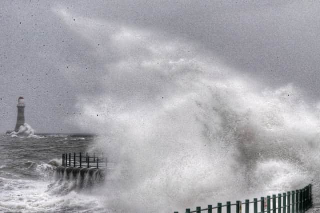 Friday was a wet and windy day across the North East. Picture: NNP.