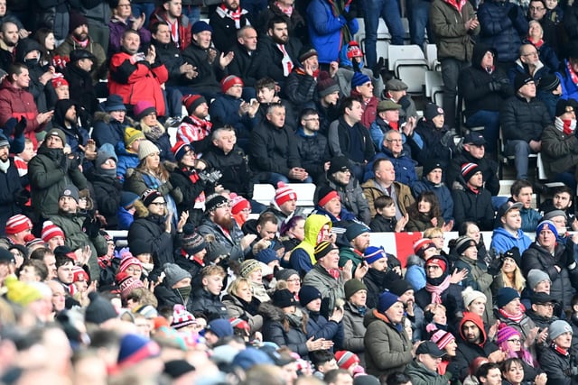 This is where Sunderland's attendances at the Stadium of Light rank across the country (Picture by FRANK REID)