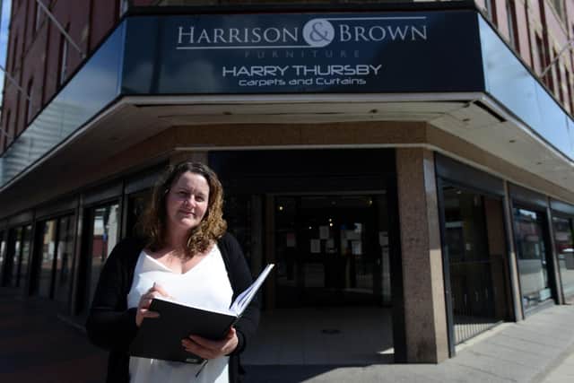 Harrison and Brown Furniture owner Mandy Brown.