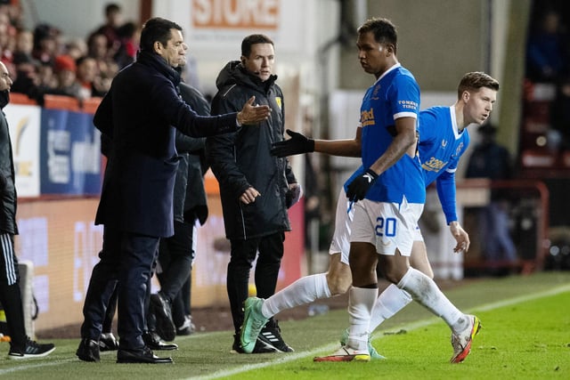 Contract talks with Alfredo Morelos will happen sometime this season, reckons Rangers boss Giovanni van Bronckhorst. The Colombian has arguably been the club’s best player since the Dutchman arrived. The striker’s current deal runs until 2023. Van Bronckhorst said: “If your player is out of contract after next season then talks will happen sometime this year to see how the future is for both sides.” (Various)