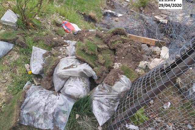 Ryan Whittington admitted to flytipping building waste on land at North East Industrial Estate in Peterlee