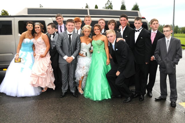 Smiles in the rain at the Southmoor School prom 12 years ago. A night to remember!