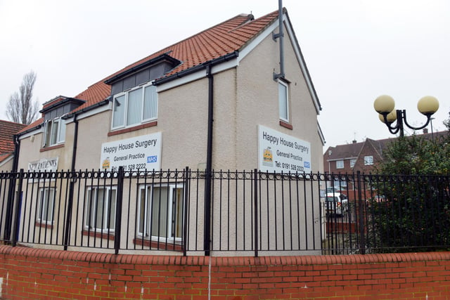 Happy House Surgery, in Durham Road, was recorded as having 7,061 patients and the full-time equivalent of 2.5 GP,s meaning it has 2,985 patients per GP