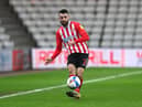 Conor McLaughlin in action during his Sunderland days.