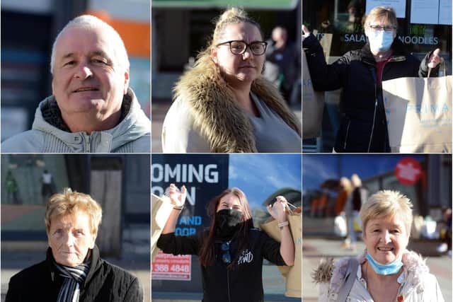 Shoppers in Sunderland city centre have had their say on the upcoming closure of non-essential shops.