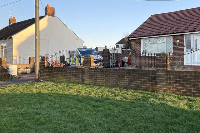 An investigation is underway at a property in Tunstall Village Green, Sunderland.