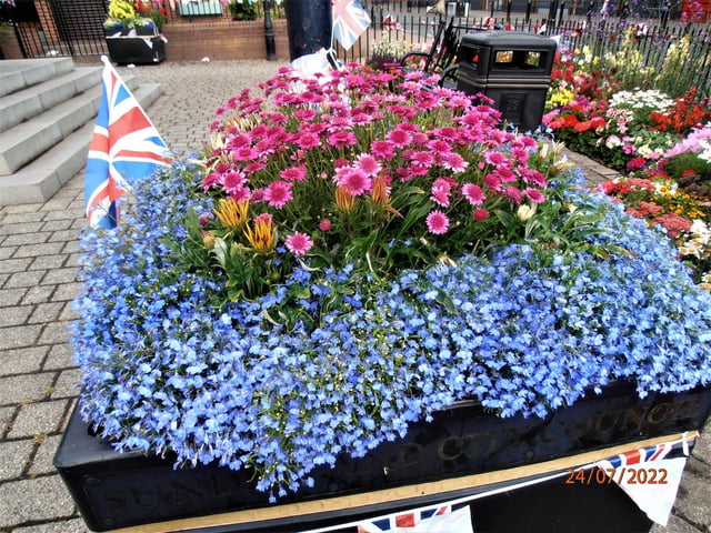 The display was created during the summer this year.