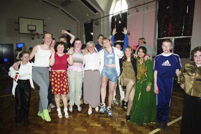 Dancing back to 1999 for Boogie night at Felsted School's first youth club.