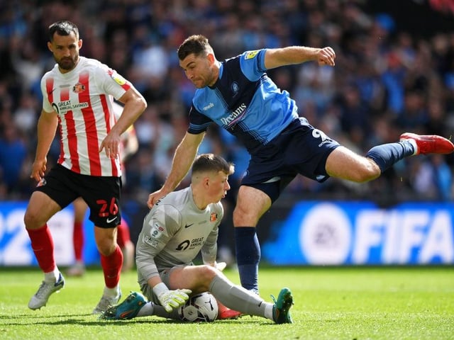 Anthony Patterson pulls off a vital save to deny Sam Vokes