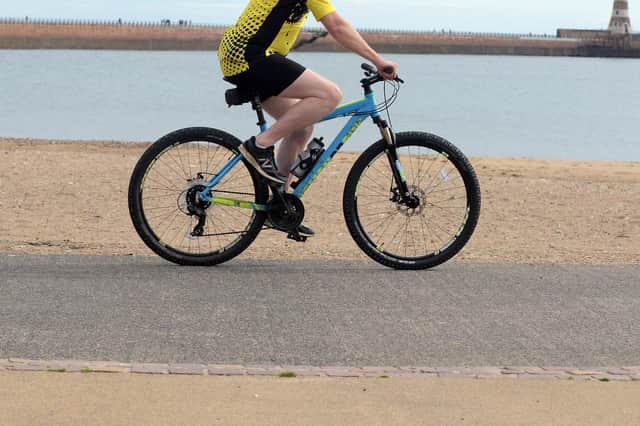 Cycling is an ideal exercise to do outdoors to help maintain fitness levels.