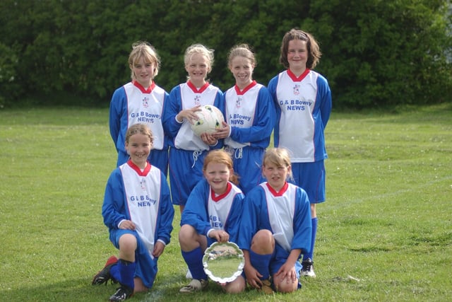 The Boldon Girls under-12 team in 2003. Are there any familiar faces?