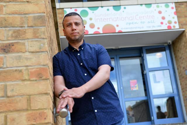 Asylum seeker Mohammed Sarbast, 43, is training to become an interpreter as part of the Shared Sunderland project.
