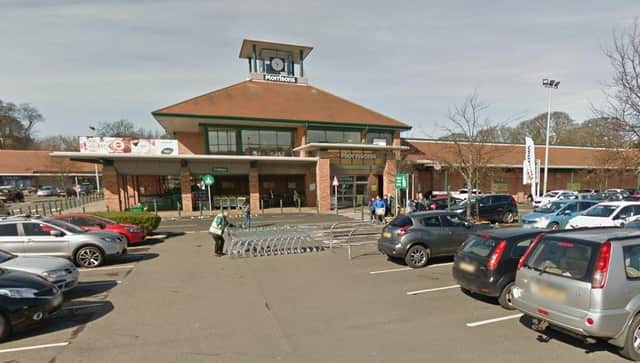 Christopher Johnson, 56, sank booze and then popped to his local Morrisons.