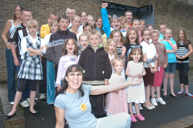 Popular youth club leader Karen Robinson is pictured with some of the children from Whitehouse Social Club in Blackfell in 2008. Remember this?