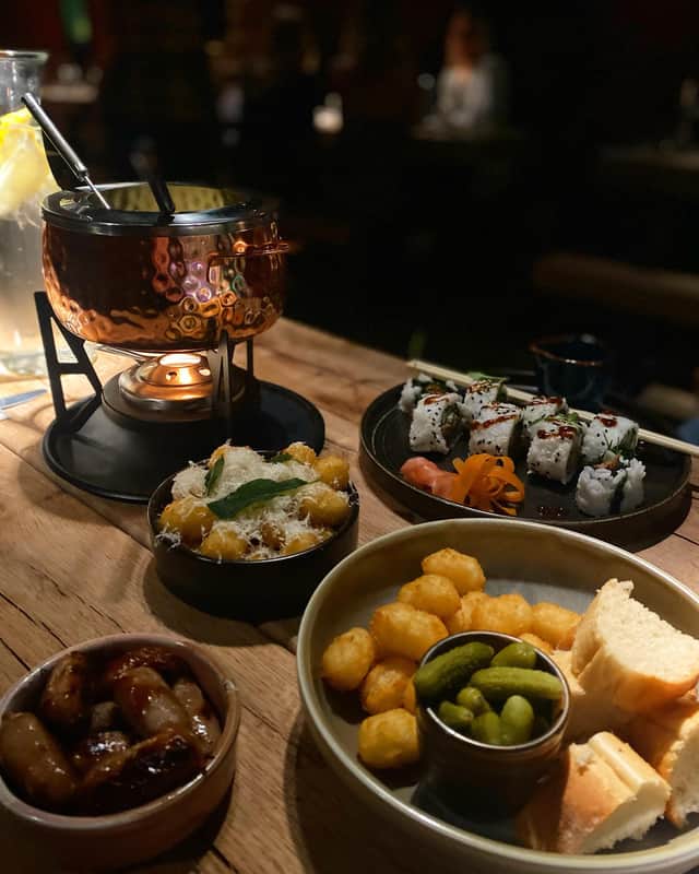 Fondue at ChachaBuchi is included in the prize