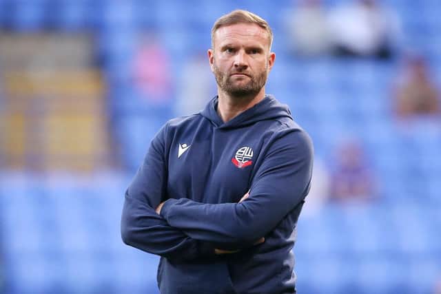 The Bolton Wanderers manager has made a bold claim about his side (Photo by Charlotte Tattersall/Getty Images)
