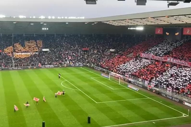Safc Display Watch the stunning scenes as Sunderland fans produce amazing flag ...