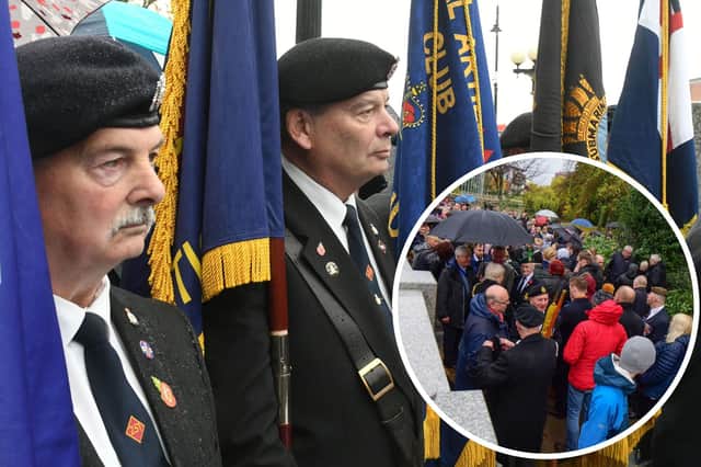 The latest stones were unveiled at Sunderland's Veterans' Walk on Saturday, October 29. Here, we take a look at more pictures from the ceremony.