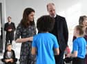 Duke and Duchess of Cambridge during a visit to the North East