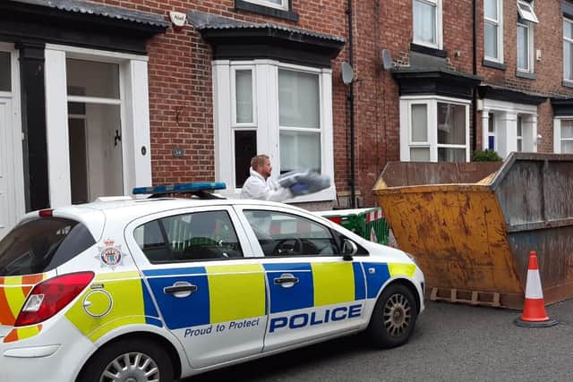 A cannabis farm has been discovered in Tunstall Vale.