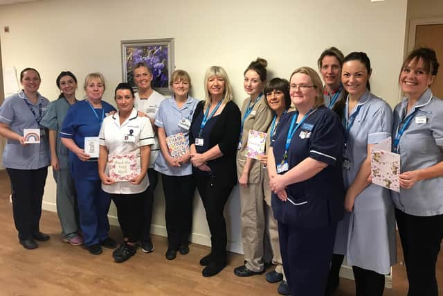 Some of the maternity team at Sunderland Royal Hospital.