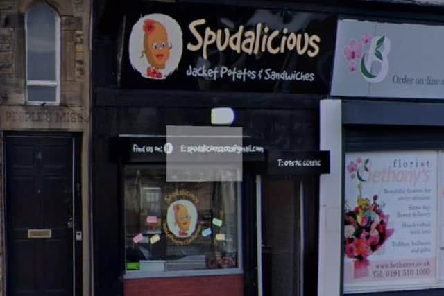 Food inspectors gave Spudalicious a one star rating. Photo: Google Maps.