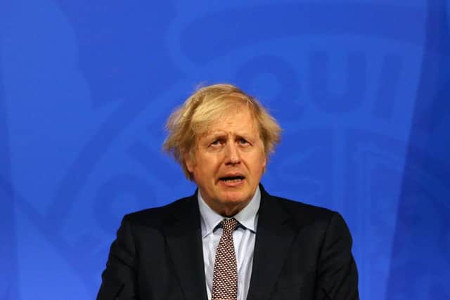 Prime Minister, Boris Johnson. (Photo by Hollie Adams - WPA Pool/Getty Images)