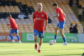 Alex Pritchard ahead of Sunderland's Carabao Cup game against Port Vale.