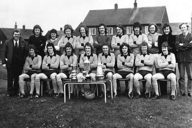 The victorious Thorney Close side in 1973.