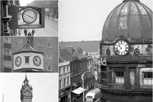 There was a time when there were several public clocks in the city.