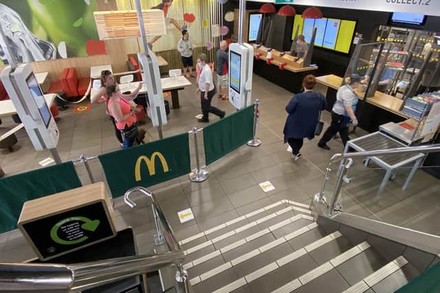 McDonald's in High Street West, Sunderland, has reopened for takeaways