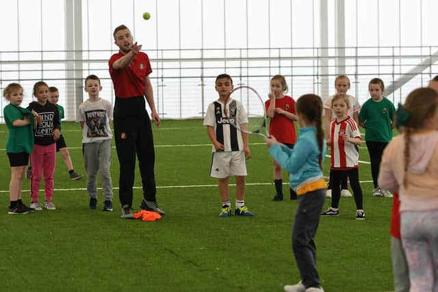 A whole range of sports and other activities are on offer at the Beacon of Light. Picture by Kevin Brady.