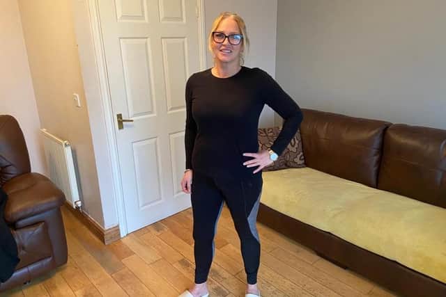 Donna Scales, 45, shed four stone in just four months.