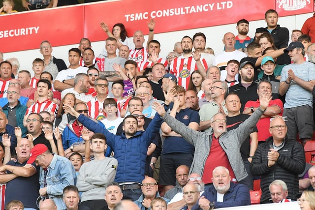 Loud and proud at the Stadium of Light!