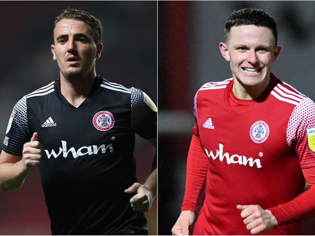 Club:Accrington
Provider: McConville (Left-midfield)
Scorer: Bishop (Striker)
