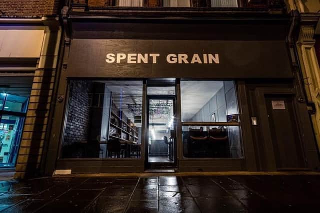 Spent Grain will open in John Street in the city centre once restrictions are lifted.