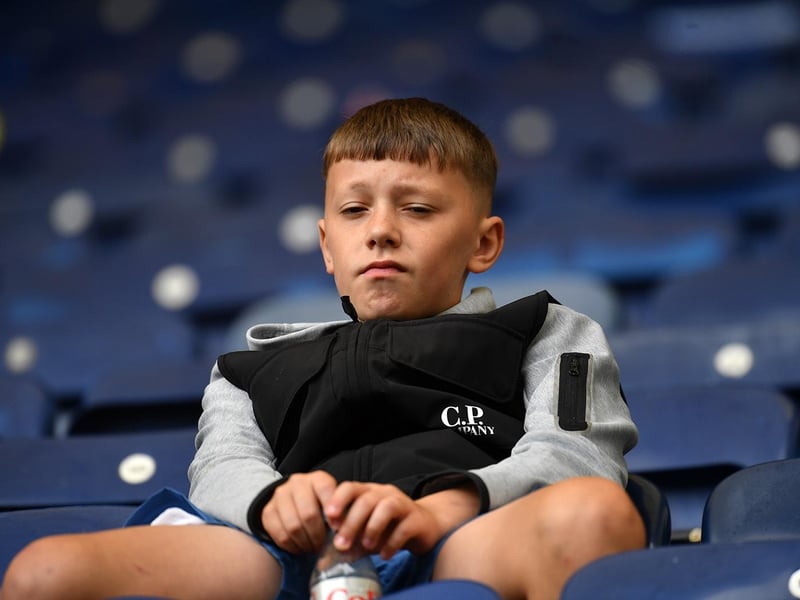 Sunderland fans at Preston North end as the Black Cats lost 2-1 at Deepdale in the Championship.