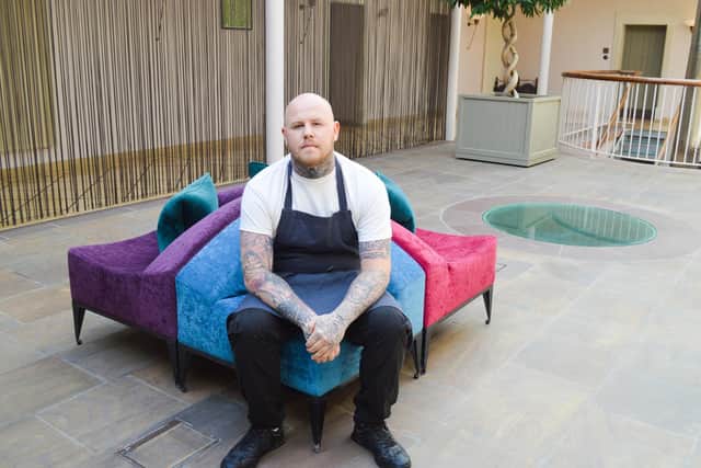 Kyle Greenwood from Seaham Hall is one of the chefs who'll be doing a cookery demonstration
