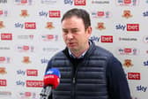 Morecambe boss Derek Adams. (Photo by Charlotte Tattersall/Getty Images)