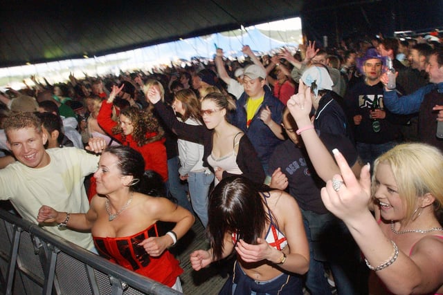 Which acts do you remember from the 2005 Big Weekend?