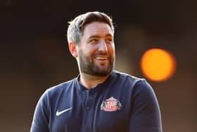 Sunderland boss Lee Johnson has work to do in the transfer window. (Photo by Lewis Storey/Getty Images)