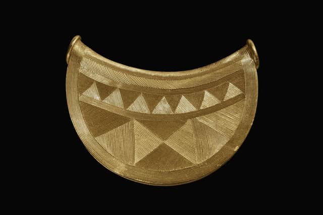 The Bronze Age sun pendant, 1000-800 BC, is coming to Sunderland. © The Trustees of the British Museum.