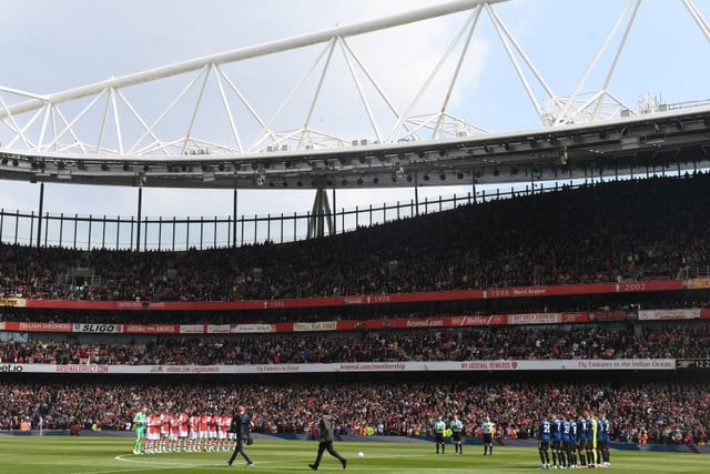 Arsenal tightened their grasp on fourth place with a 3-1 win over Manchester United on Saturday. The match at the Emirates Stadium was watched by 60,223 people.