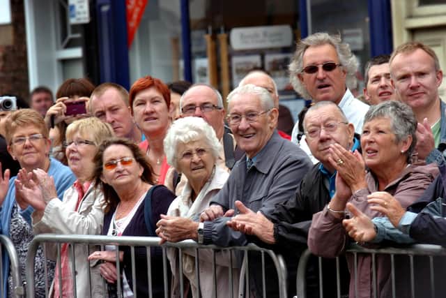 Crowds on the streets at the Durham Miners' Gala in 2011. Can you spot someone you know?