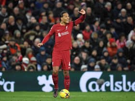 Virgil van Dijk could be fit enough to face Newcastle United on Saturday. (Photo by OLI SCARFF/AFP via Getty Images)