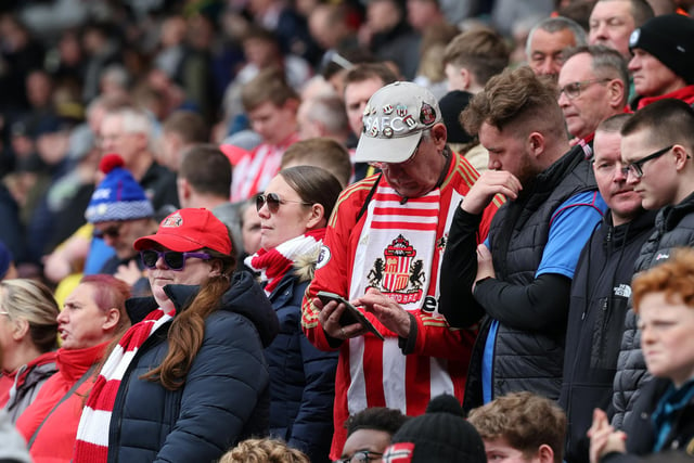 Sunderland fans turned out in their numbers despite the defeat to Millwall